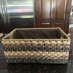 Multi Colored Basket Brand New