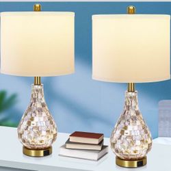 Table Lamps, 23.5 Inch Natural