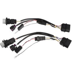  1 Pair Headlights Wiring Adapter for Ram 1 3-2018 Factory Projector Headlight to Factory Base Reflector Light Converter