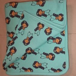 CLEAN Disney Princess Jasmine soft baby blanket $5 FIRM