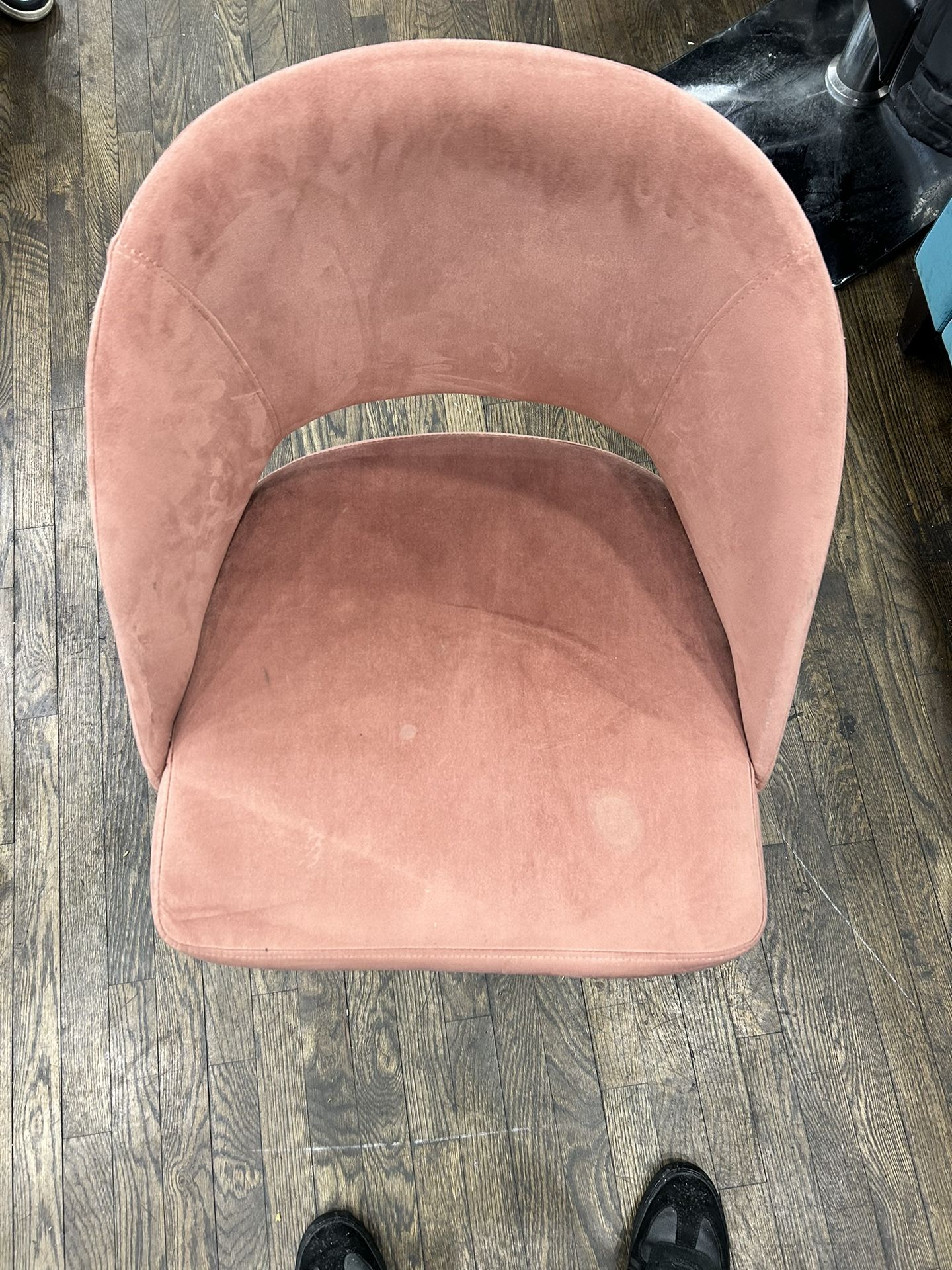 Pink Rolling Chair