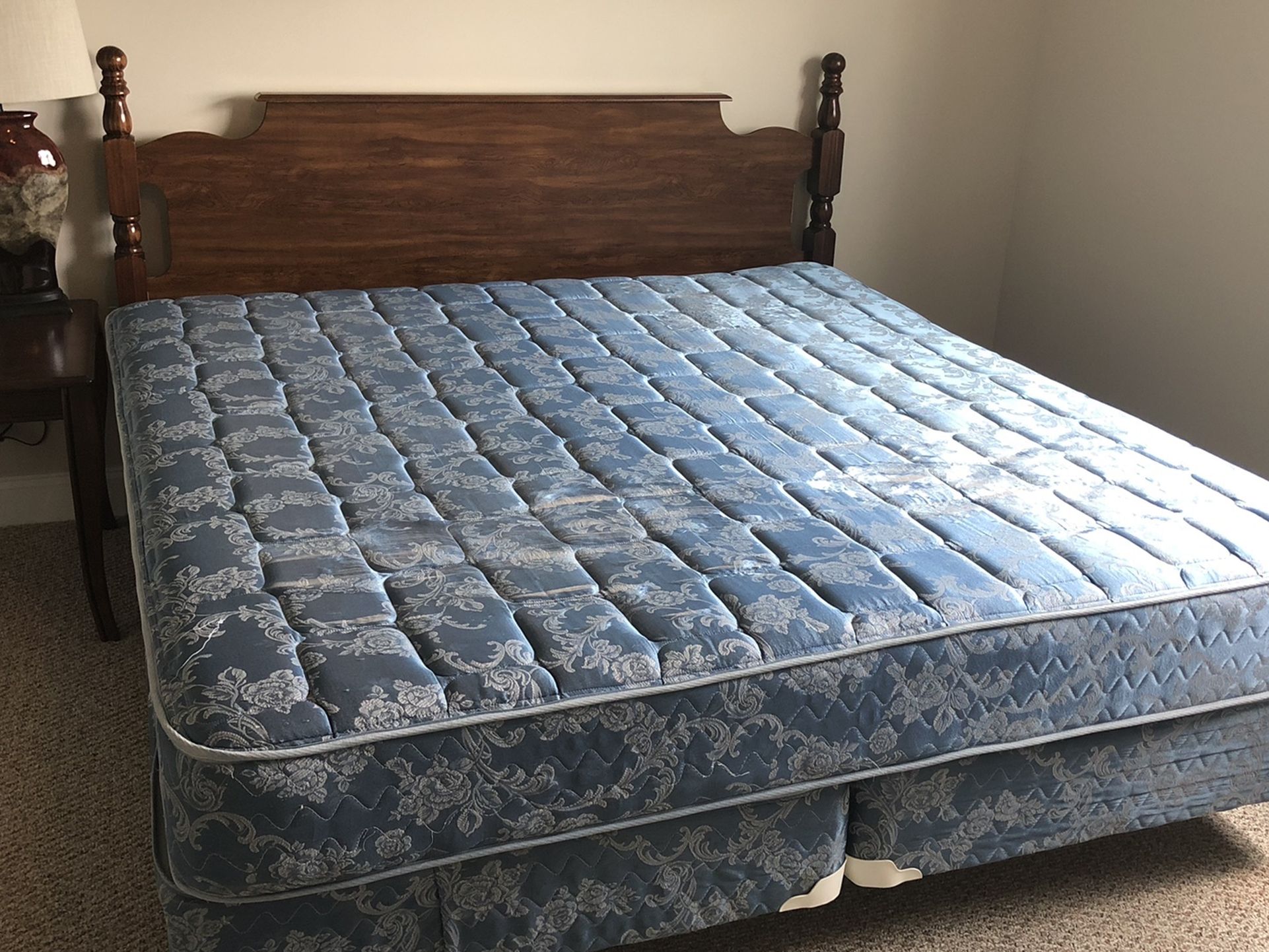 King Size Bed Frame Only (NO Mattress)