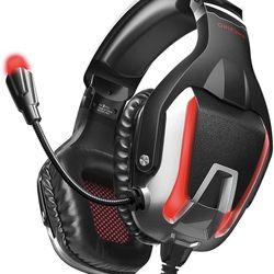 Gaming Headset, Noise Canceling Gaming Headphone with Microphone