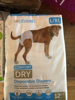 Doggy diapers
