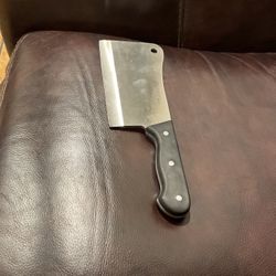 New First Street High Carbon No Stain German Steel Cleaver