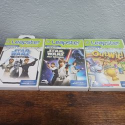 Lot of 3 Leap Frog Leapster Learning Games Math Reading and Multiple Skill Games