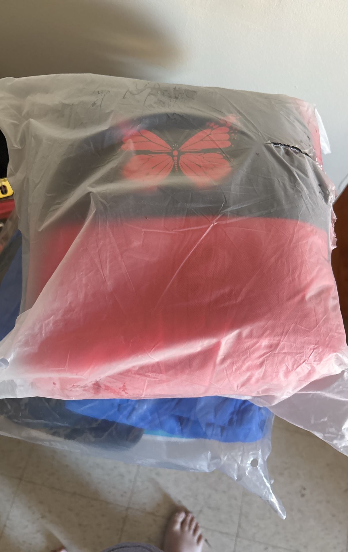 Butterfly Black And Red 5 Piece Car Covers