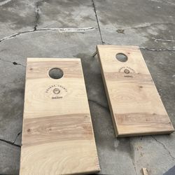 Laser Engraved Custom Corn Hole Boards