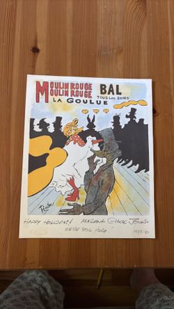 Moulin Rouge Christmas card