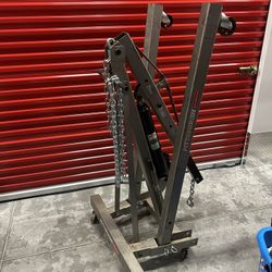 Pittsburgh 8 Ton Long Ram Engine Hoist