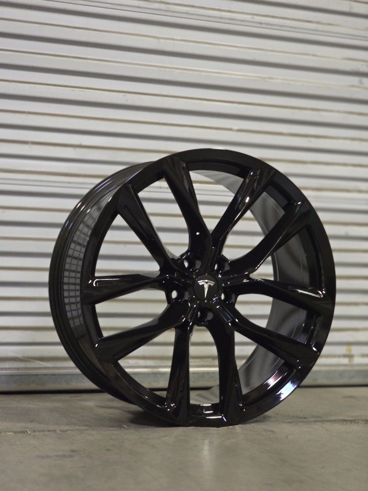 New 22" 5x120 Wheels For Tesla X & S