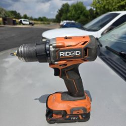 Ridgid 18V Drill 