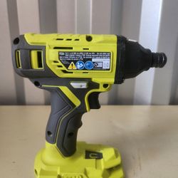 RYOBI ONE+ 18V Cordless 1/4 in. Impact Driver (Tool Only) Green