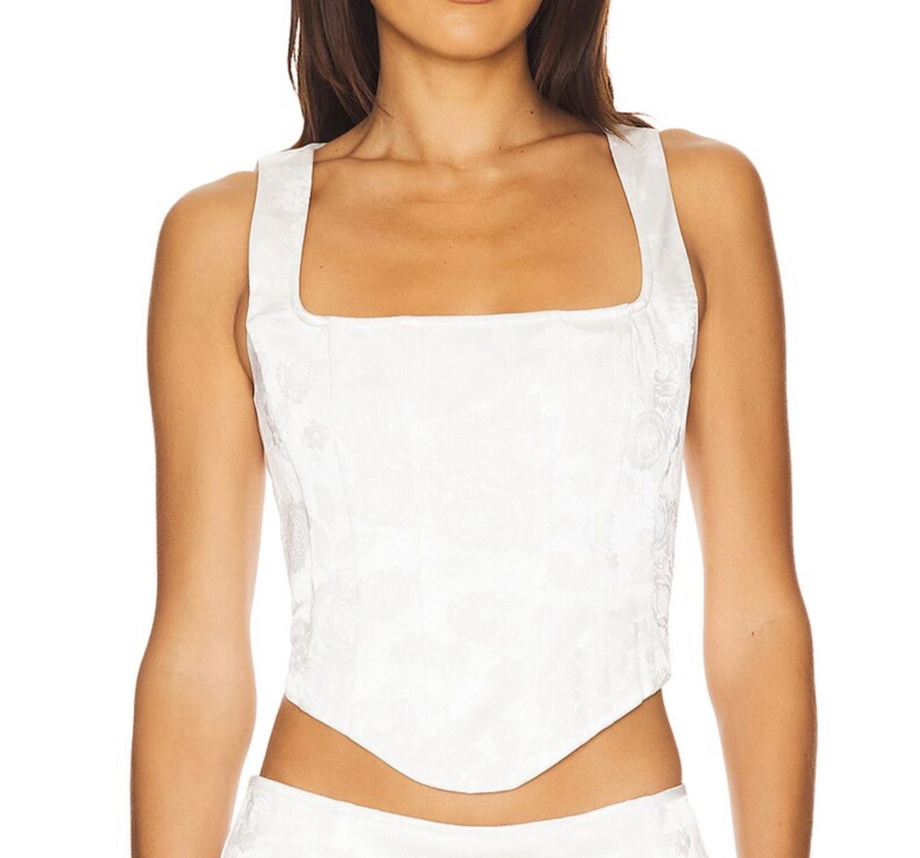 Revolve: https://offerup.com/redirect/?o=SS5BTQ==.GIA Kelly Corset in White