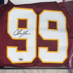 Chase Young Rookie Year Autographed Jersey (PRICE IS NEGOTIABLE)