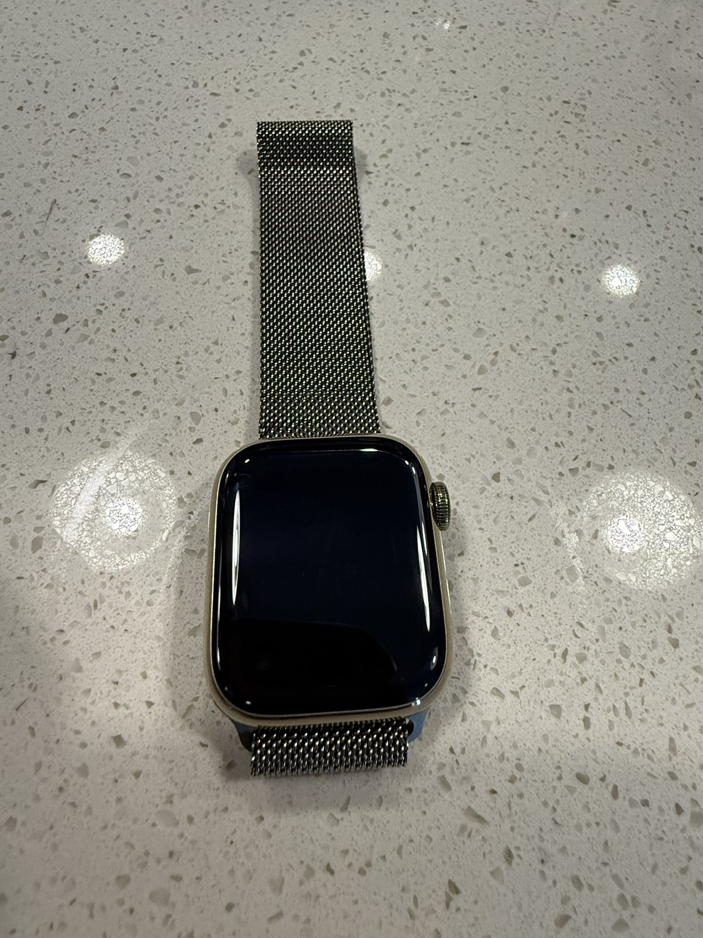 Apple Watch Series 7 41mm Gold Milanese