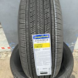 235/60/18 New Set Of Goodyear Tires Installed 