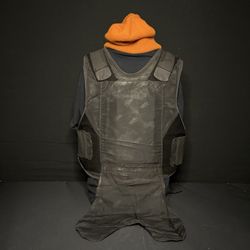 Second Chance IIIA 3A Bullet Proof Vest Size Large With Ballistic Trauma Plate