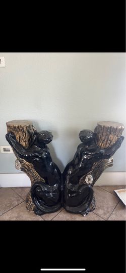Jaguar vintage table glass