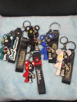 Mechanical bear keychains