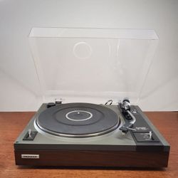 Vintage Pioneer PL-112D Manual Belt-Drive Stereo Turntable New Belt Wood Veneer  Quality Shure Stylus 