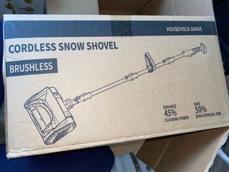 Cordless Snow Shovel