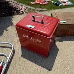 Vintage Cola Cooler 