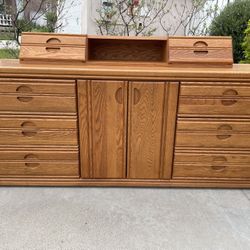 7 Drawer Wood Dresser Chest of Drawers Furniture 