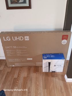 LG tv an ps5