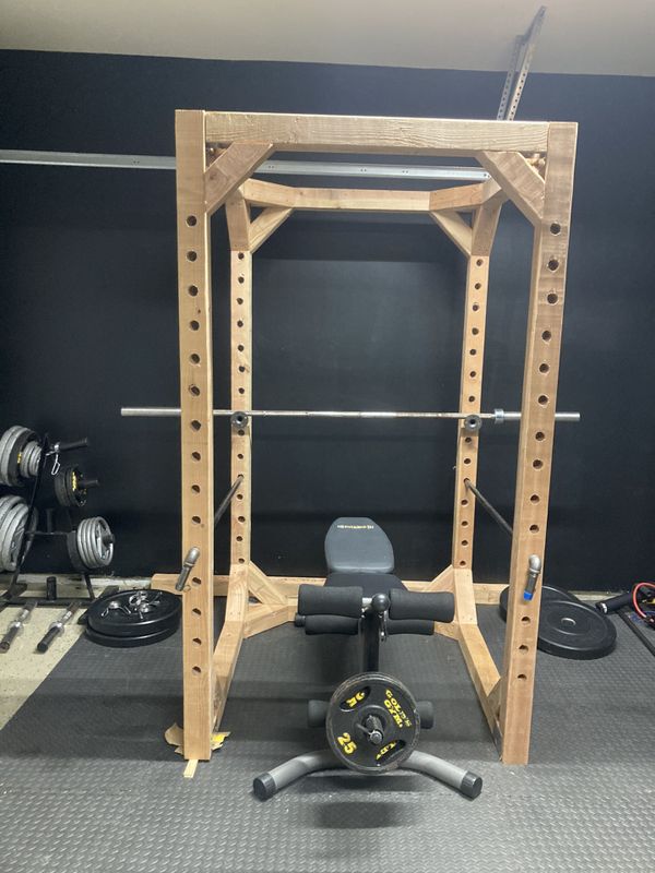 Squat/Power weight rack for Sale in Hockley, TX OfferUp