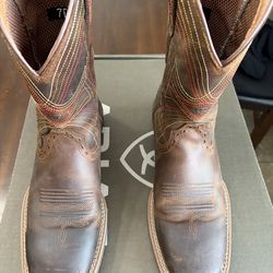 Ariat Sport Wide Square Toe Cowboy Boot