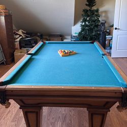 Free Professional Size Pool Table