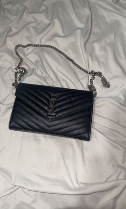 Original YSL Black Wallet Purse 