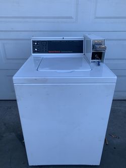 Speed Queen Washer Coin Operated 