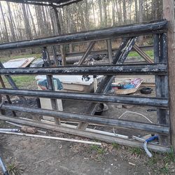 Steel gates..original. Still I'm very good shapeFencing and gates