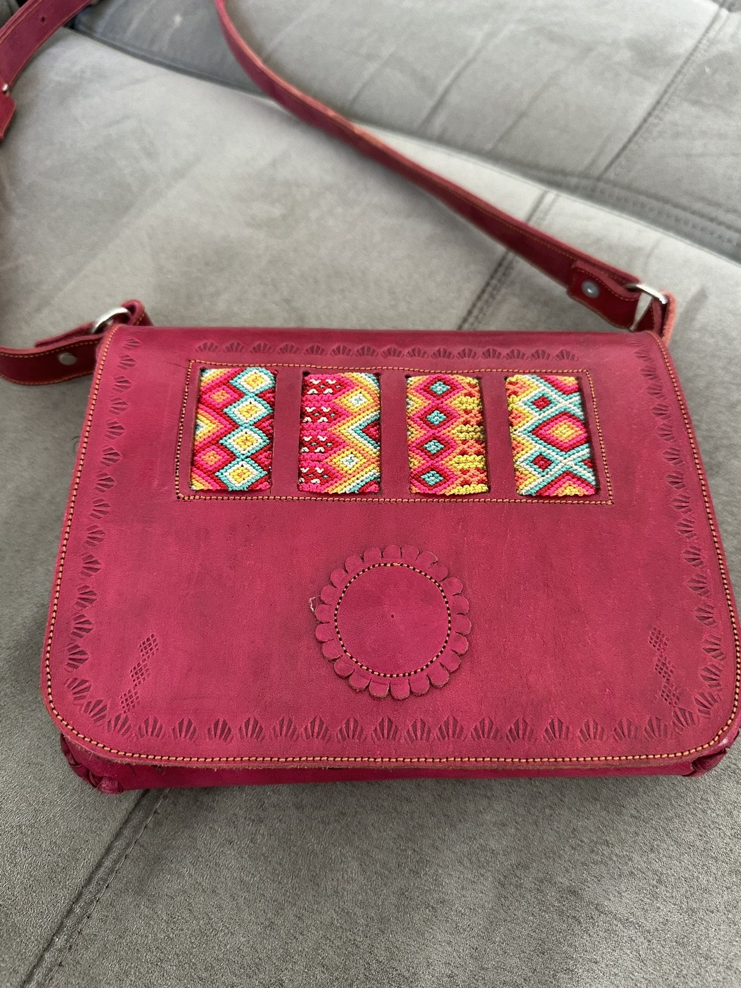 Leather Purse From Mexico