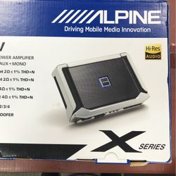 ALPINE X-A90V 5 Channel Hi-Res Amplifier 