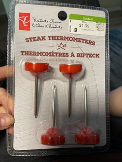 Set of 4 Steak thermometers