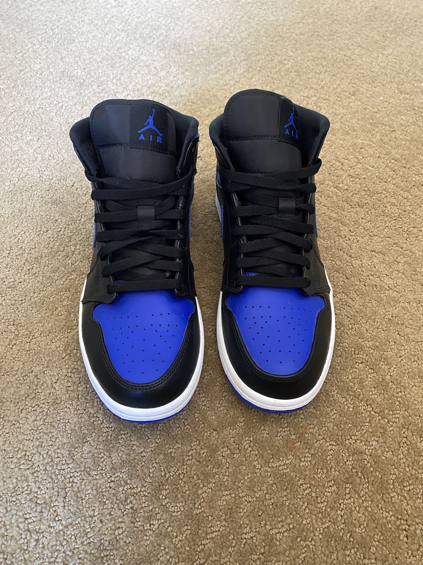 Jordan 1 royal blue / black