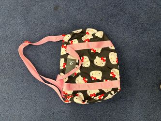 Converse Hello  Kitty carry  bag with a short and long handles