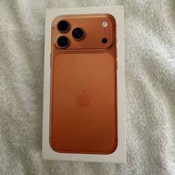 Apple iPhone 17 Pro Max Orange Unlocked New Sealed 