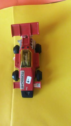Red plastic toy