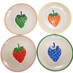 Kate spade strawberry appetizer plates