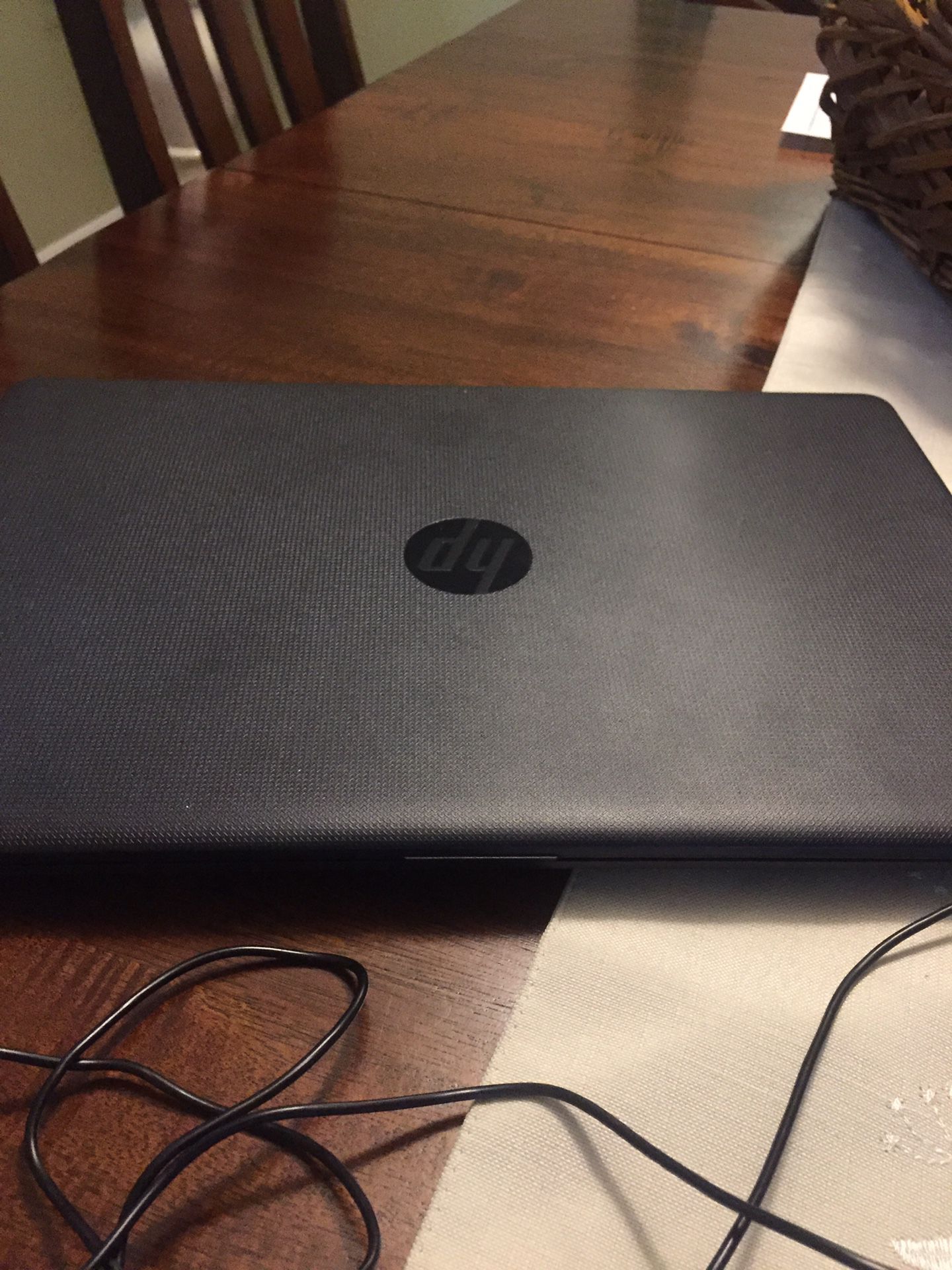 HP 15.6” notebook laptop