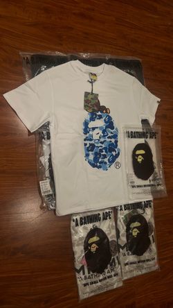 Bape shirt baby blue milo