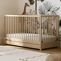 Brand new Graco Teddi 5-in-1 Convertible Crib with Drawer