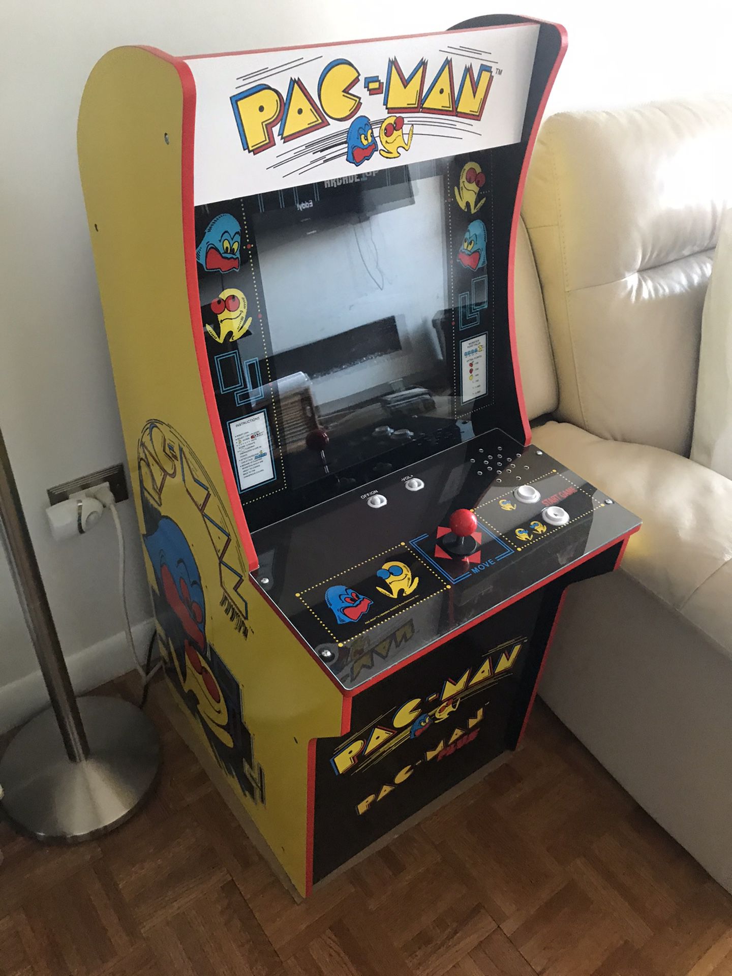 Brand new PAC-Man replica Arcade1up video arcade 4ft game Delivery!!