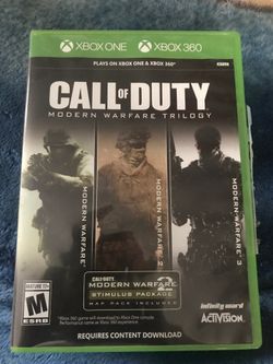 Call of duty modern warfare trilogy