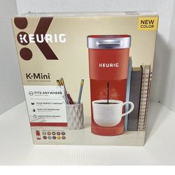 Keurig K21B K-Mini Pod Coffee Machine - Poppy Red