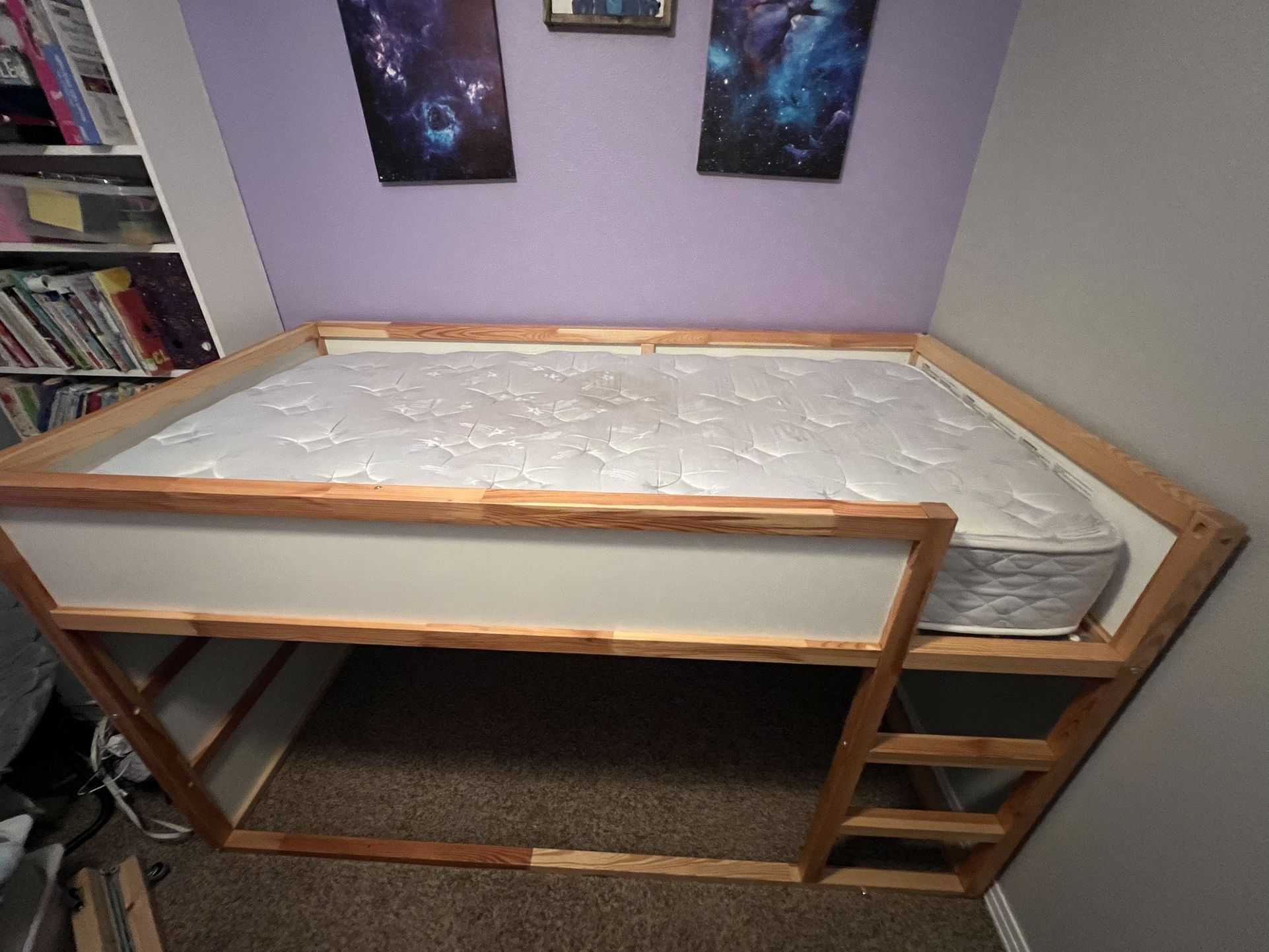 Ikea kura Reversible Twin Bed With Canopy for Sale in Brush